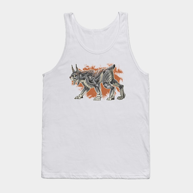 Mechanimal - Lynx Tank Top by derangedhyena